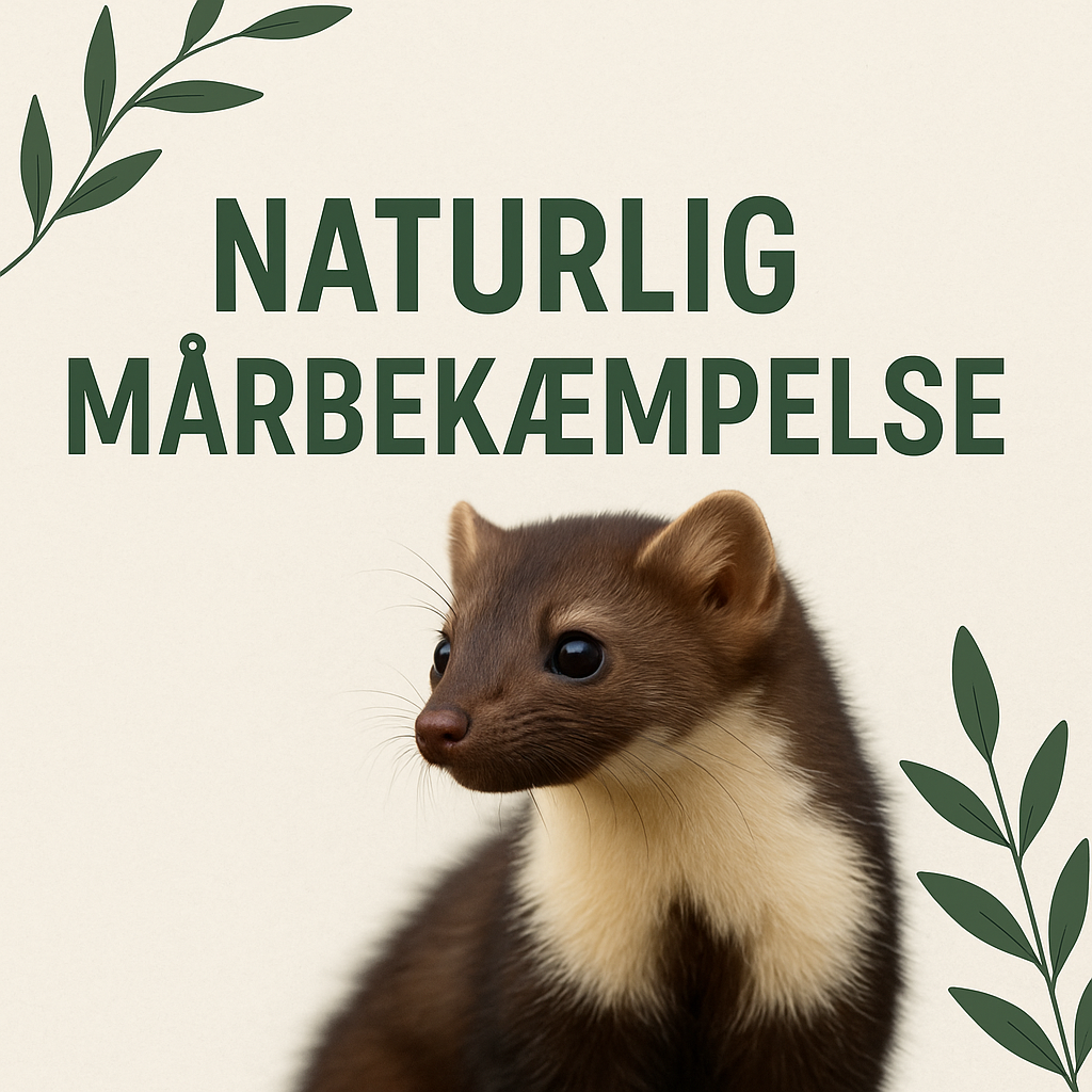 Forebyg mårbesøg med lugt og lyd